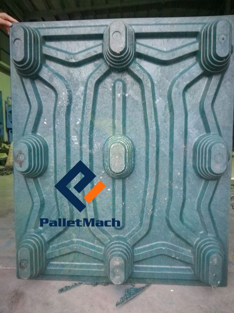 plastic pallet produced by pressed plastic pallet machine