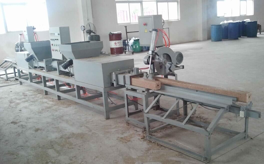 sawdust pallet block machine