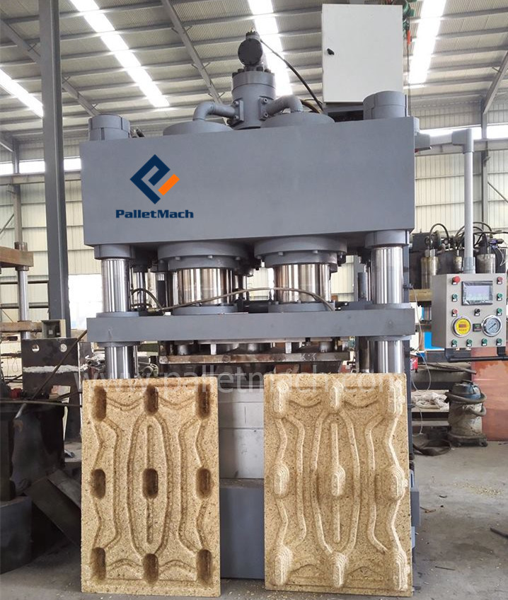 compressed pallet making machine