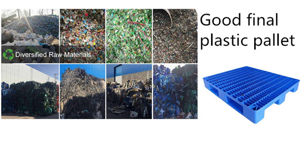 compressed plastic pallets