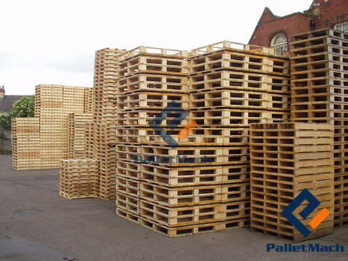 wooden pallets